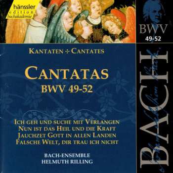 Album Johann Sebastian Bach: Cantatas BWV 49-52