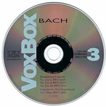 5CD Johann Sebastian Bach: Complete Concerti, Orchestral Suites 181755