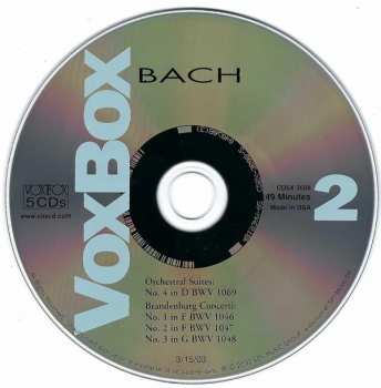 5CD Johann Sebastian Bach: Complete Concerti, Orchestral Suites 181755