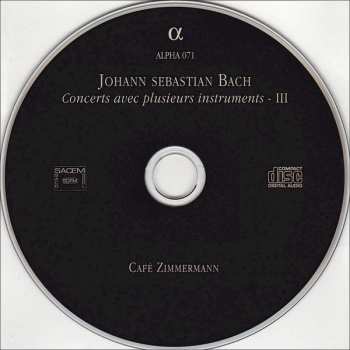 CD Johann Sebastian Bach: Concerts Avec Plusieurs Instruments - III 111605