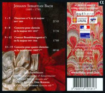 CD Johann Sebastian Bach: Concerts Avec Plusieurs Instruments - VI 116909