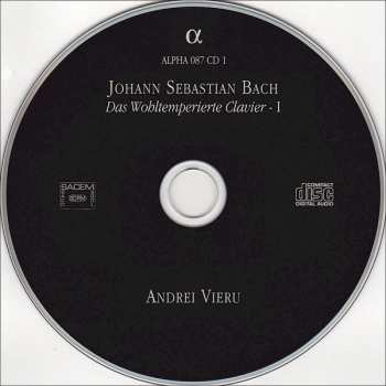 2CD Johann Sebastian Bach: Das Wohltemperierte Clavier - I 334090