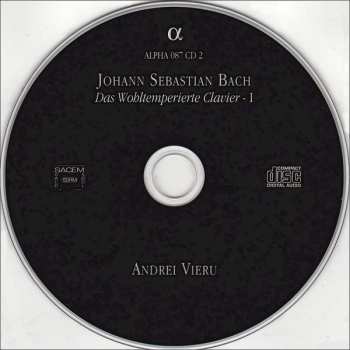 2CD Johann Sebastian Bach: Das Wohltemperierte Clavier - I 334090