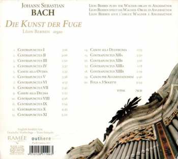 CD Johann Sebastian Bach: Die Kunst Der Fuge 427956