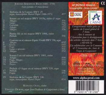 CD Johann Sebastian Bach: Entre Parodies & Transcriptions 328227