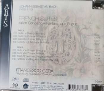 2SACD Johann Sebastian Bach: French Suites, Italian Concerto, Fantasia and Fugue 613126