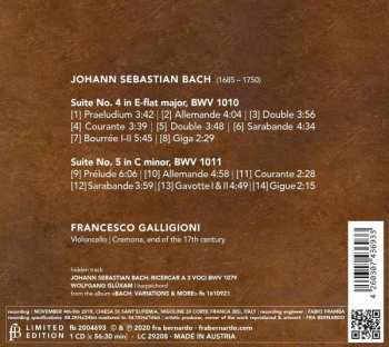 CD Johann Sebastian Bach: A Violoncello Senza Basso, Chapter 2 LTD 434067