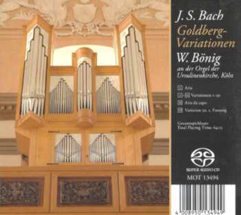 SACD Johann Sebastian Bach: Goldberg-Variationen 556005