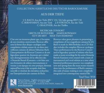 CD Johann Sebastian Bach: Aus der Tiefe 401807