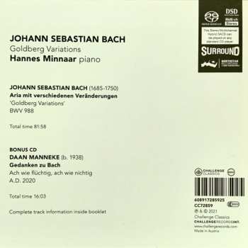 2SACD Johann Sebastian Bach: Goldberg Variations 600538