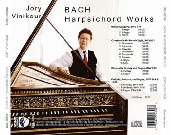 CD Johann Sebastian Bach: Harpsichord Works 337358