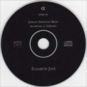 CD Johann Sebastian Bach: Inventions & Sinfonies 316092