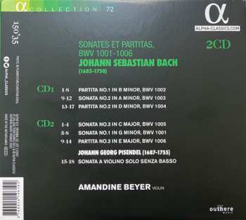 2CD Johann Sebastian Bach: Bach Sonates Et Partitas, BWV 1001-1006 422315