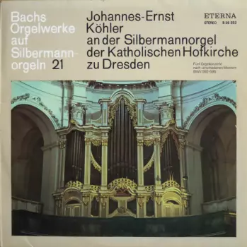 Johannes-Ernst Köhler An Der Silbermannorgel Der Katholischen Hofkirche Zu Dresden