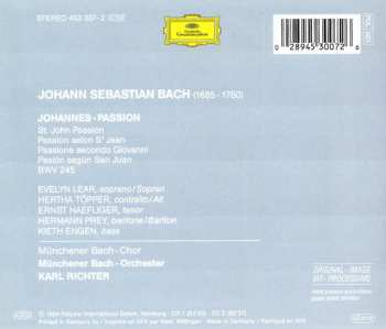 2CD Johann Sebastian Bach: Johannes-Passion (St. John Passion) 44948