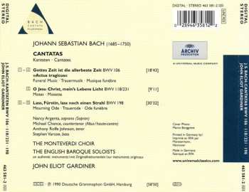 CD Johann Sebastian Bach: Cantatas: Actus Tragicus BWV 106 • O Jesu Christ, Mein's Lebens Licht BWV 118/231 • Lass, Fürstin, Lass BWV 198 6383