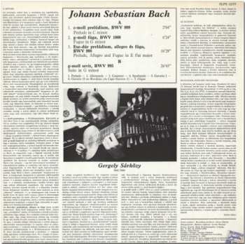 LP Johann Sebastian Bach: Lute Music (BWV 999, BWV 1000, BWV 998, BWV 995) 140486