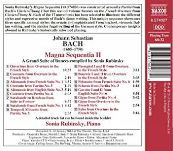 CD Johann Sebastian Bach: Magna Sequentia II - A Grand Suite Of Dances 228433