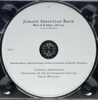 2CD Johann Sebastian Bach: Mass In B Minor, BWV 232 318186