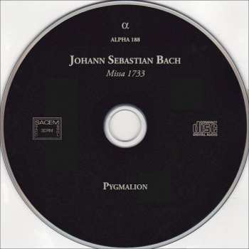 CD Johann Sebastian Bach: Missa 1733 183725