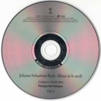 2CD Johann Sebastian Bach: Missa In H-Moll BWV 232 122096