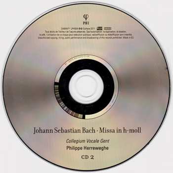 2CD Johann Sebastian Bach: Missa In H-Moll BWV 232 122096