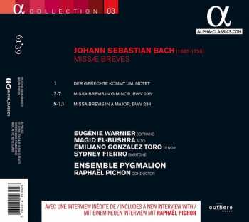 CD Johann Sebastian Bach: Missae Breves BWV 234 & 235 289230