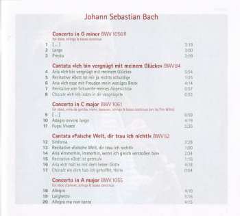 CD Johann Sebastian Bach: Oboe Concertos Et Cantatas 25907