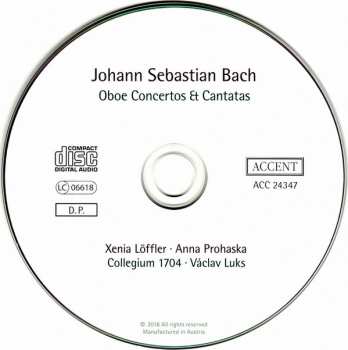 CD Johann Sebastian Bach: Oboe Concertos Et Cantatas 25907