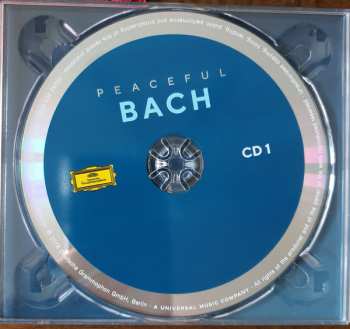 2CD Johann Sebastian Bach: PEACEFUL BACH 118898