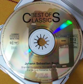 2CD Johann Sebastian Bach: Brandenburgische Konzerte Nr. 1-6 427377