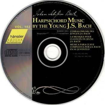 CD Johann Sebastian Bach: Harpsichord Music By The Young J.S. Bach 550947