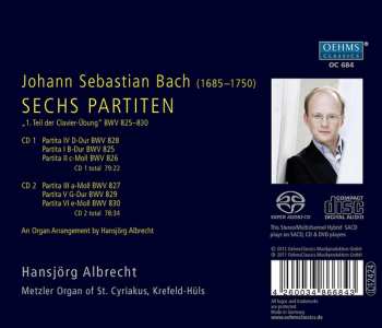 2SACD Johann Sebastian Bach: Sechs Partiten ("Clavier-Übung" Part I) 233712