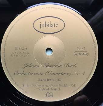 LP Johann Sebastian Bach: Orchestersuiten (Ouverturen) 2 Und 4 506230