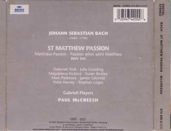 2CD Johann Sebastian Bach: St Matthew Passion 648923