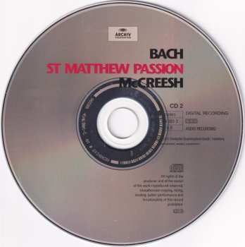 2CD Johann Sebastian Bach: St Matthew Passion 648923