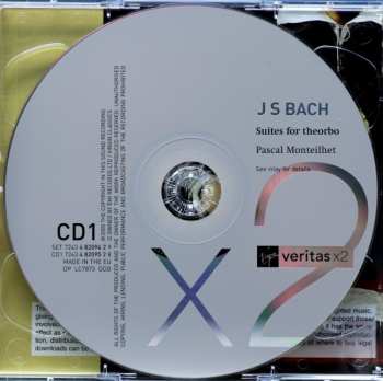 2CD Johann Sebastian Bach: Suites For Theorbo 184152