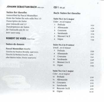 2CD Johann Sebastian Bach: Suites For Theorbo 184152