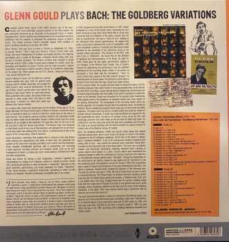 LP Johann Sebastian Bach: Bach The Goldberg Variations CLR 613137