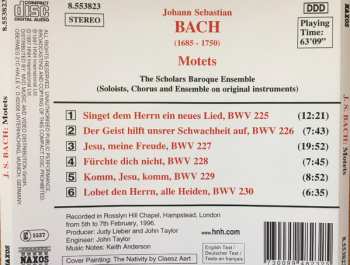 CD Johann Sebastian Bach: Motets 544946