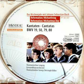 CD Johann Sebastian Bach: Kantaten • Cantatas BWV 34, 74, 172 549658