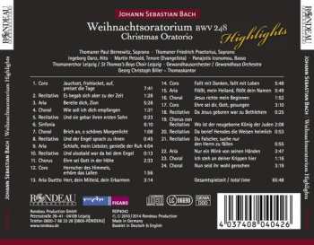 CD Johann Sebastian Bach: Weihnachtsoratorium Highlights 659644