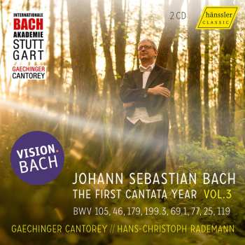 2CD Johann Sebastian Bach: Vision.bach 3 - Kantaten Vom 9.sonntag Nach Trinitatis Bis Zur Leipziger Ratswahl Des 1.leipziger Jahrgangs 1723 630300