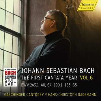 CD Johann Sebastian Bach: Vision.bach 6 - Kantaten Vom 1.weihnachtstag Bis Epiphanias Des 1.leipziger Jahrgangs 1723 618026