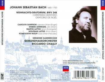 2CD Johann Sebastian Bach: Weihnachts-Oratorium 45537