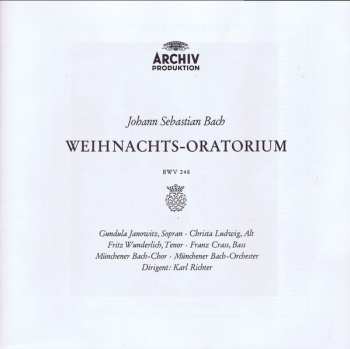 3LP/Box Set Johann Sebastian Bach: Weihnachtsoratorium BWV 248 613357