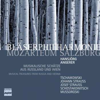 Album Johann Strauss II: Bläserphilharmonie Mozarteum Salzburg - Musikalische Schätze Aus Russland Und Wien