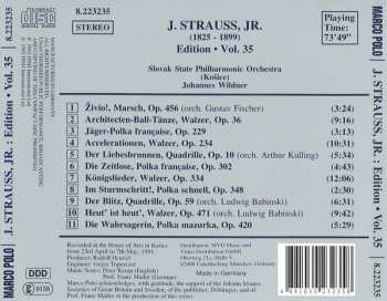 CD Johann Strauss Jr.: J. Strauss, Jr.:  Edition • Vol. 35 564914