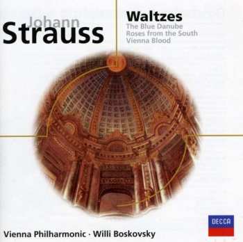 CD Wiener Philharmoniker: Waltzes: The Blue Danube - Roses From The South - Vienna Blood 648878