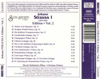 CD Johann Strauss Sr.: Johann Strauss I Edition • Vol. 2 400058